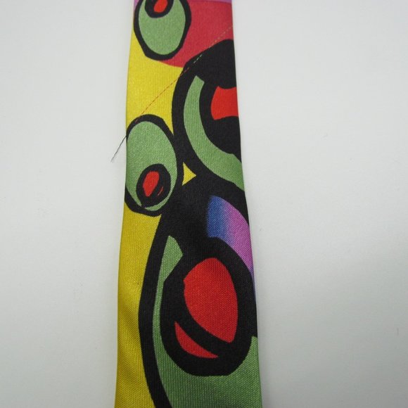 Samuel Broome The Studio Collection olive tie - Picture 7 of 7